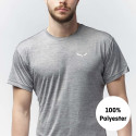 SALEWA 00-0000026537_936 T-Shirt Homme Black Out Mélange FR: L (Taille Fabricant: 50/Large)