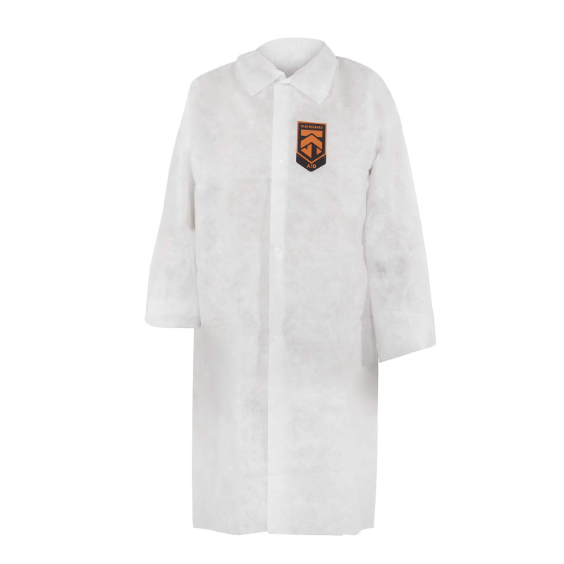 Kleenguard A10 40103 Blouse pour visiteur pour travaux légers - Blanc, taille L, 1 x 50 (50 pièces au total)