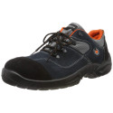 Base Protection, Garibaldi Chaussure de Sécurité pour Hommes et Femmes, Bleu et Orange, Taille 40