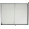 16870VF Vitrine ALMACH - fond métal 65,5 x 90,5 cm 8 feuilles A4