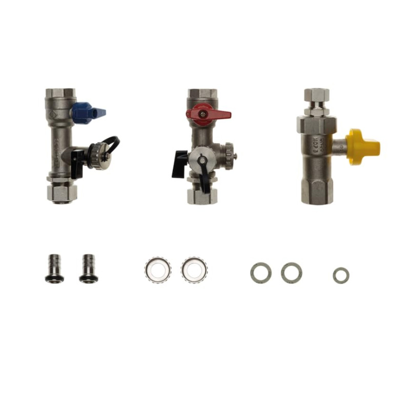 Kit d'Arrêt  Brötje DN20/20 Passage Pour Gaz/Chauffage VL+RL 15-28 kW 970143 4017042970143