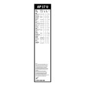 Bosch Balai d'Essuie–Glace Aerotwin AP17U, Longueur: 425mm – 1 Balai avant