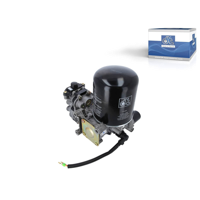 DT Spare Parts Sèche-air complet avec valve 7.16000 Sèche-linge pour camion