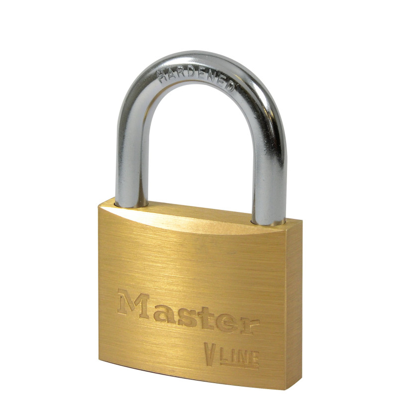 Master Lock V Line 60 mm Laiton Cadenas
