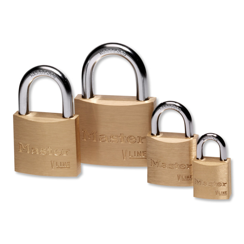 Master Lock V Line 60 mm Laiton Cadenas