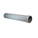 Stabile - tubo alluminio estruso lineare cm 50 bianco 80mm per caldaie