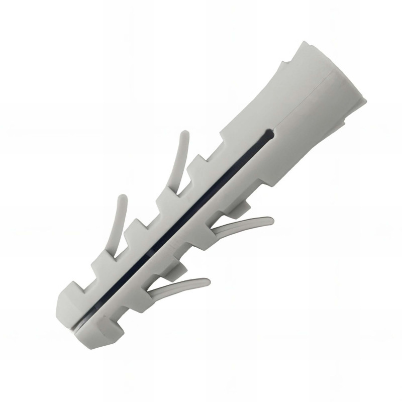 SCELL-IT, Boite de 100 Chevilles Nylon, Sans collerette, Ø 8 mm x 40 mm, Très bonne résistance aux intempéries et au vieillissem