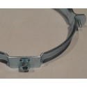 Collier de Fixation/Serrage Diamètre160 mm M12 en Acier Galvanisé  BIS3000