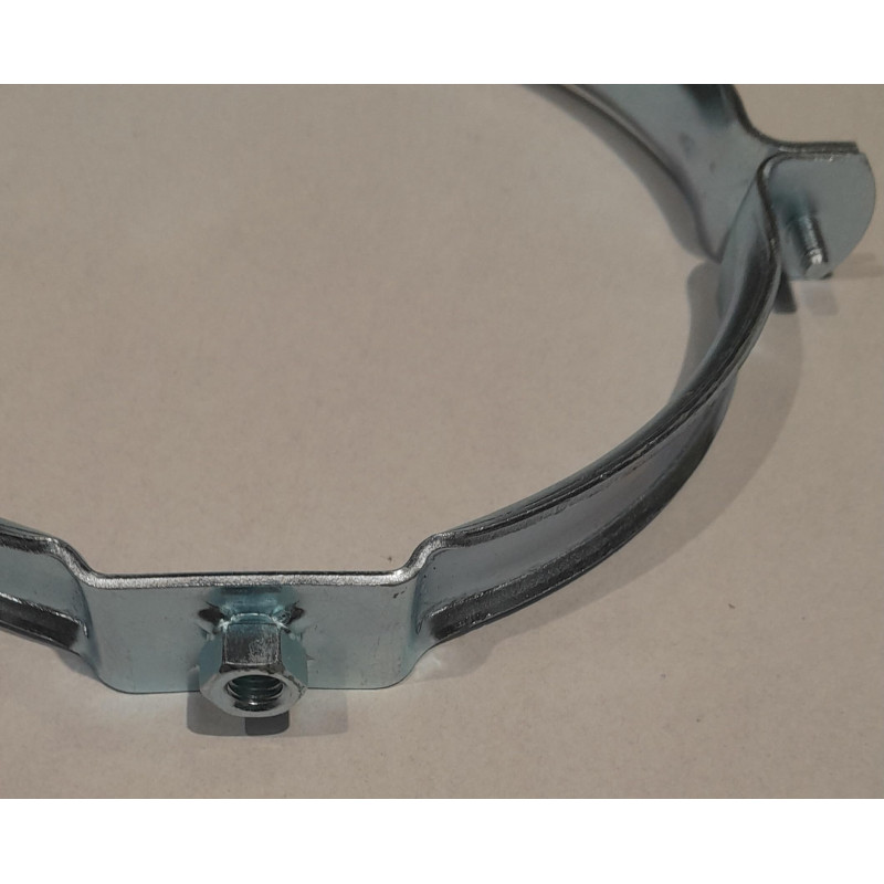 Collier de Fixation/Serrage Diamètre160 mm M12 en Acier Galvanisé  BIS3000
