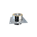 Plaque de Départ Toit Inox Diamètre 80/130 mm -  Roccheggiani 31.664.30.80