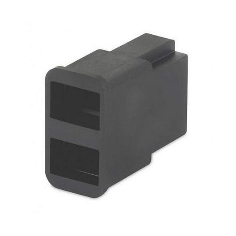 HELLA 8JA 715 600-001 Boîtier de connecteur - 2pôle - Fiche: Douille plate