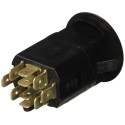 HELLA 6Hf 002 372-041 Interrupteur De Signal De Détresse - Nombre De Connexions: 10 - Montage Encastré - Halogène - Ø-Montage En