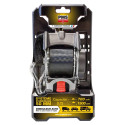 Sangle d'Arrimage Rétractable 3mx50mm Crochets Serrés PMS