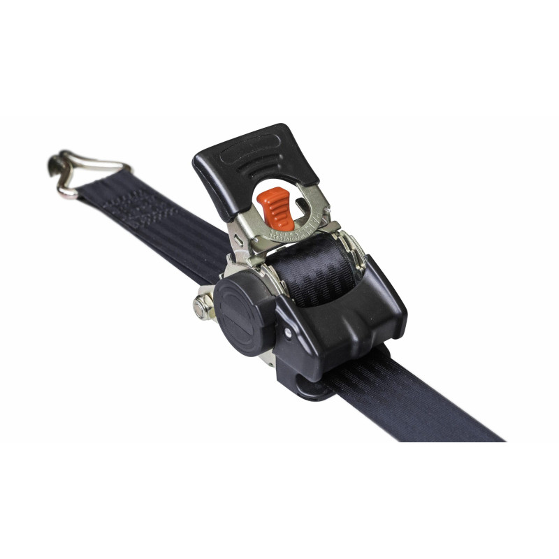 Sangle d'Arrimage Rétractable 3mx50mm Crochets Serrés PMS