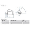 Bosch 986012620 Dmarreur
