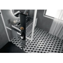 Étagère pour Paroi de Douche Noir  Frame NOVELLINI R90AKFPO1290