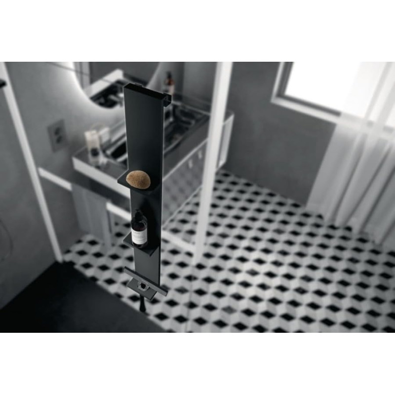 Étagère pour Paroi de Douche Noir  Frame NOVELLINI R90AKFPO1290