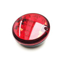 Feu antibrouillard arrière LED rond Ø 140 mm pour remorque, camion, voiture, etc.