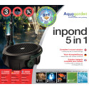 Aquagarden Inpond 3000, Bassin et pompe à eau, filtre, clarificateur UV, spot LED et fontaine, solution tout-en-un pour un beau