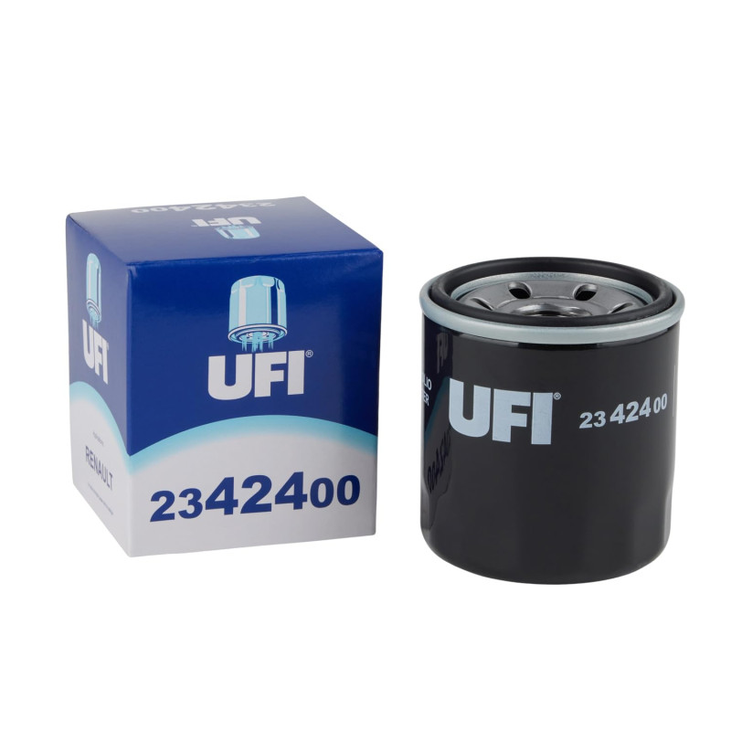 UFI Filters, Filtre à Huile 23.424.00, Filtre à Huile de Remplacement, Adapté aux Voitures et Excavateurs, Applicable sur Différ