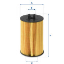 UFI Filters, Filtre à Huile 25.012.00, Filtre à Huile de Remplacement, Adapté aux Voitures, Applicable sur Différents Modèles Op