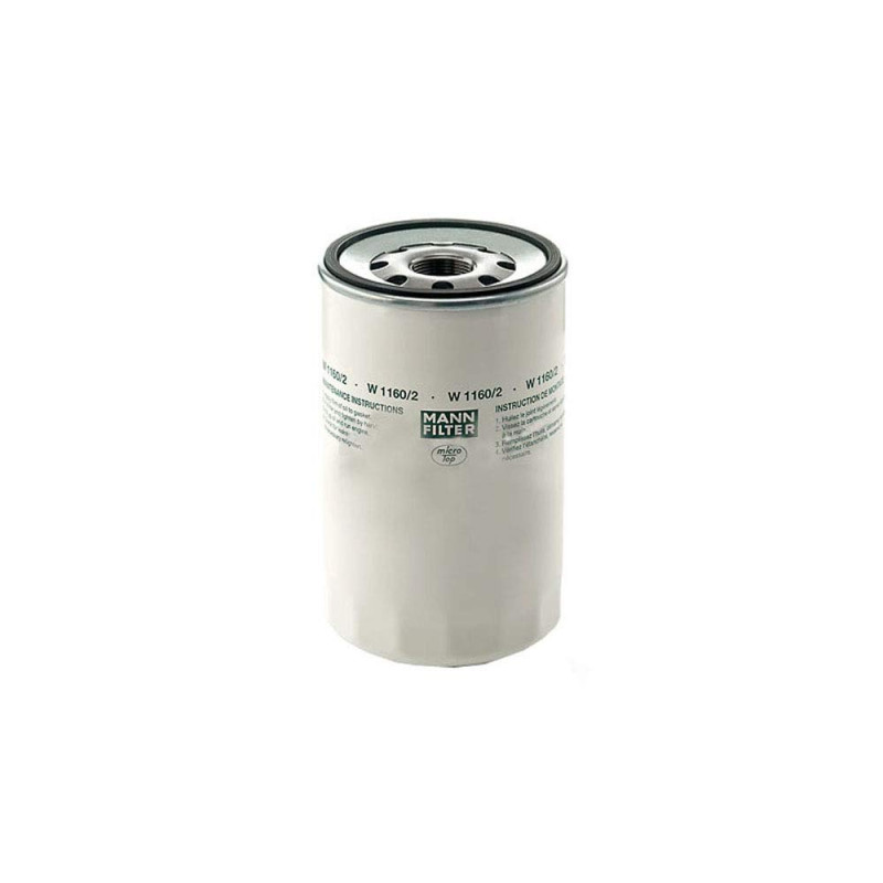 MANN-FILTER W 1160/2 Filtre à huile - POIDS-LOURDS + AUTOBUS
