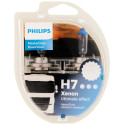 PHILIPS MASTERDUTY BLUEVISION - Boîte de 2 ampoules halogènes H7 13972MDBVS2 Résistance extrême aux vibrations et Effet Xénon 40