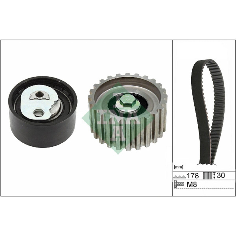 INA 530 0232 10 Kit de distribution