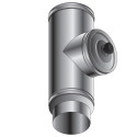 Elément d'Inspection 80 mm Inox avec Bouchon à Visser  Roccheggiani SPG 634080