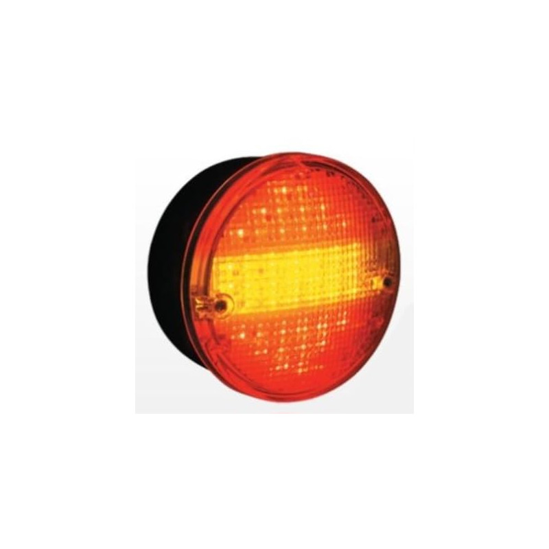 Feu Arrière LED Clignotant Dynamique 14 cm - 12/24 V  SIM 3164-5602590003420