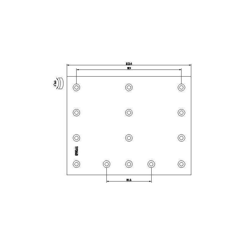 Textar 1906802 Kit De Plaquttes De Frein, Frein ? Tambour