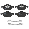TRW GDB1687 Plaquettes de Frein Kit de 4 pour Renault Clio III (BR0/1, CR0/1) 2005-2014 Essieu Avant et Autres Véhicules