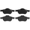 TRW GDB1687 Plaquettes de Frein Kit de 4 pour Renault Clio III (BR0/1, CR0/1) 2005-2014 Essieu Avant et Autres Véhicules