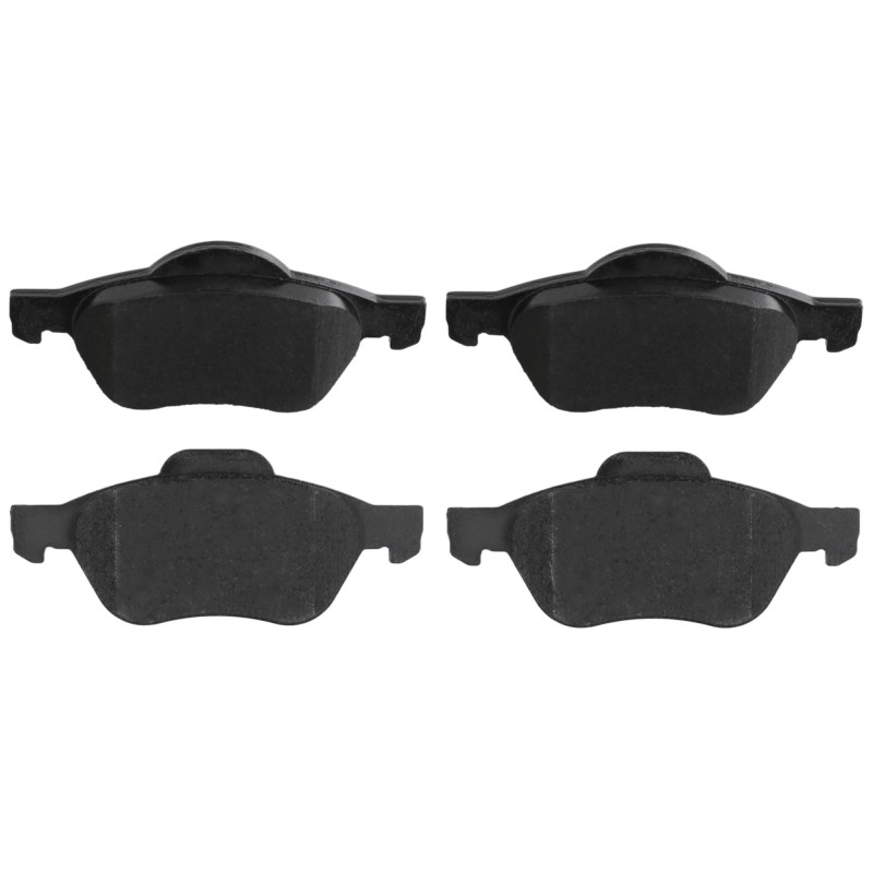 TRW GDB1687 Plaquettes de Frein Kit de 4 pour Renault Clio III (BR0/1, CR0/1) 2005-2014 Essieu Avant et Autres Véhicules
