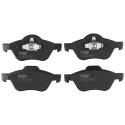 TRW GDB1687 Plaquettes de Frein Kit de 4 pour Renault Clio III (BR0/1, CR0/1) 2005-2014 Essieu Avant et Autres Véhicules