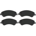 TRW GDB1723 Plaquettes de Frein Kit de 4 pour Ford Transit Fourgon (FA_ _) 2006-2014 Essieu Avant et Autres Véhicules