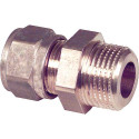 COMISA 85.10.015 Raccord droit mâle conique ISO, or