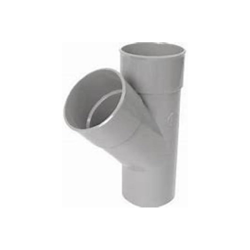 Culotte PVC en Y 45° MFF Diamètre 80 mm