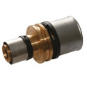 Manchon Inégal à Sertir 75-40 Réduction Laiton pour Systèmes Multicouches  Alpex 86775180