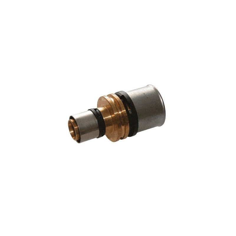 Manchon Inégal à Sertir 75-40 Réduction Laiton pour Systèmes Multicouches  Alpex 86775180