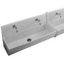 Lavabo collectif O.NOVO - lavabo sans dosseret Couleur : blanc