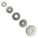 Eisenwaren2000 | Disques de carrosserie M6 6,4 x 30 mm (100 pièces) – Rondelles – Rondelles d'aile – Acier inoxydable A2 V2A – I