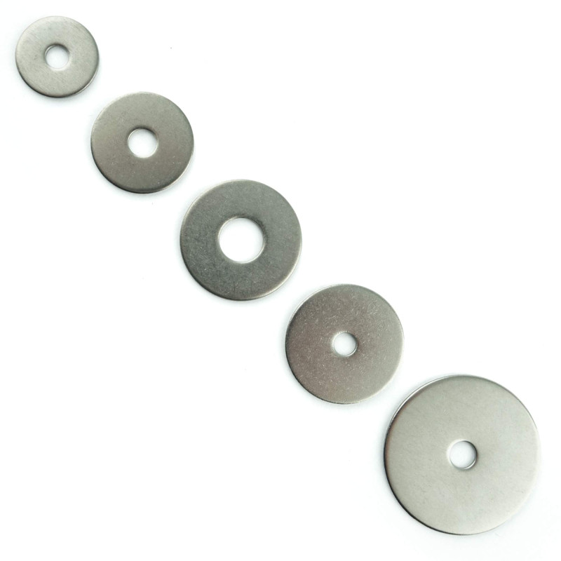 Eisenwaren2000 | Disques de carrosserie M6 6,4 x 30 mm (100 pièces) – Rondelles – Rondelles d'aile – Acier inoxydable A2 V2A – I