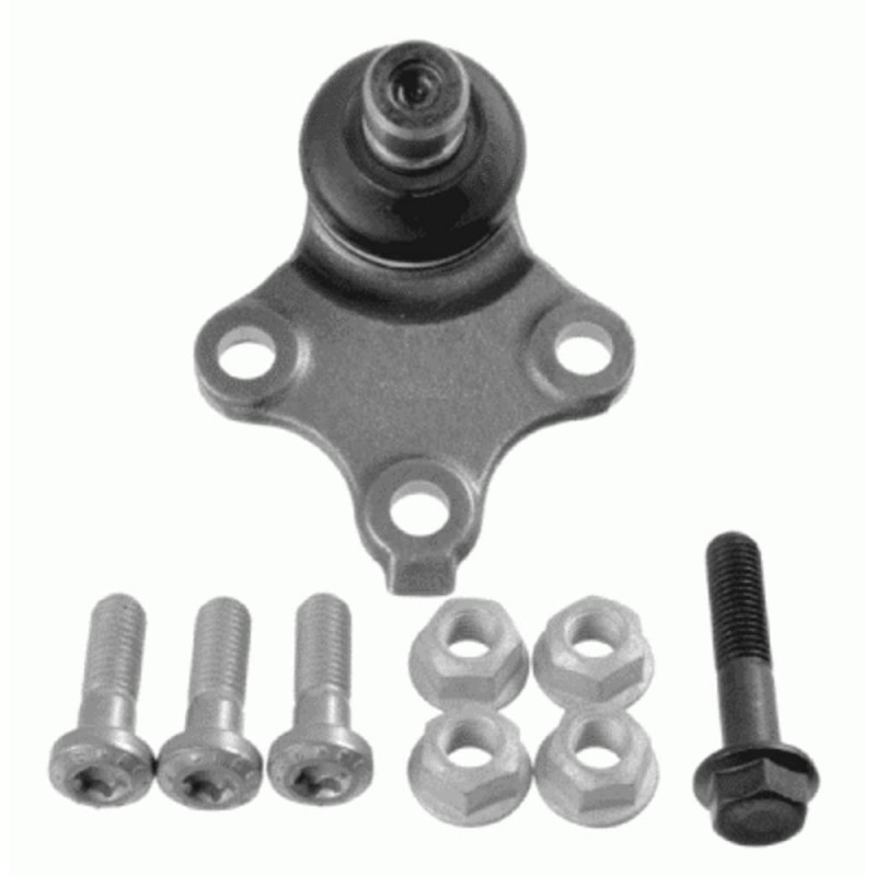 LEMFÖRDER 25534 02 Rotule de Suspension pour Citroen Xsara Picasso (N68) 1999-2012 Des Deux Cotés, Inférieur, Essieu Avant et au
