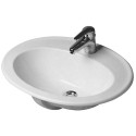 Vasque à Poser 560x455 mm Blanc  Duravit Duraplus 0472560041-