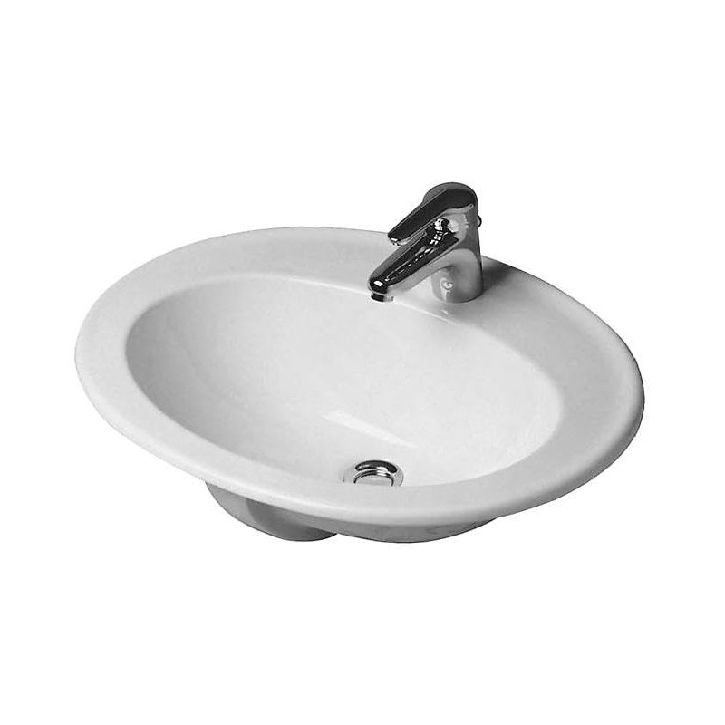 Vasque à Poser 560x455 mm Blanc  Duravit Duraplus 0472560041-