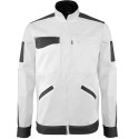 Blouson de peintre pour homme – ENDUIT – blanc/gris charcoal – 2015 – LMA (Taille 4 (L))