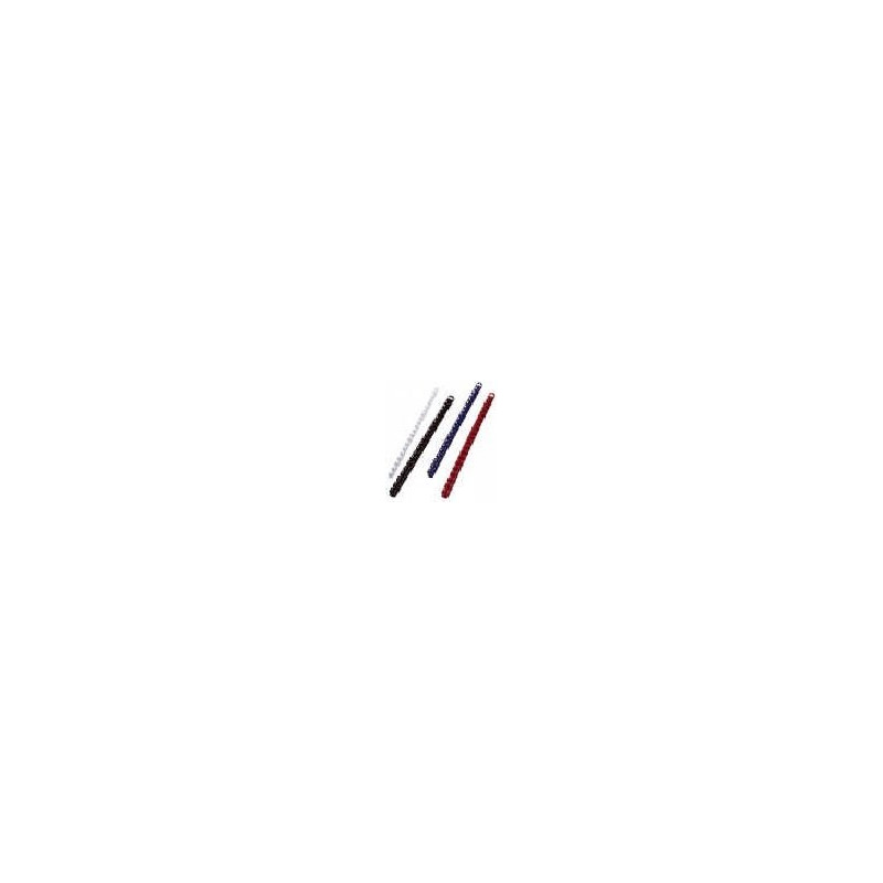Connect – Clearview plastique peignes de 12 mm de couleur rouge pour 95 lame