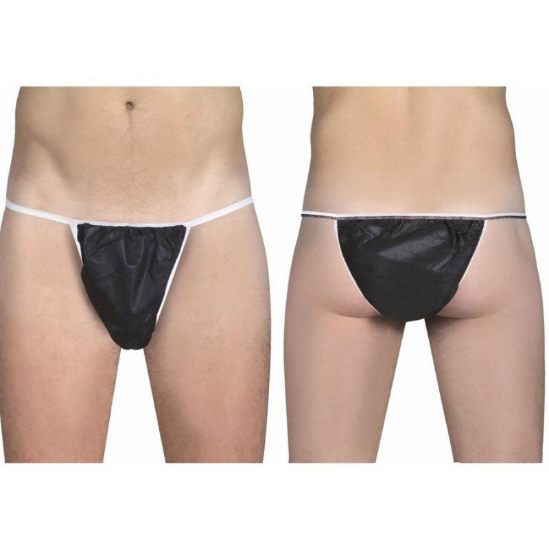 Vivezen - Lot de 100 Slips Homme jetables