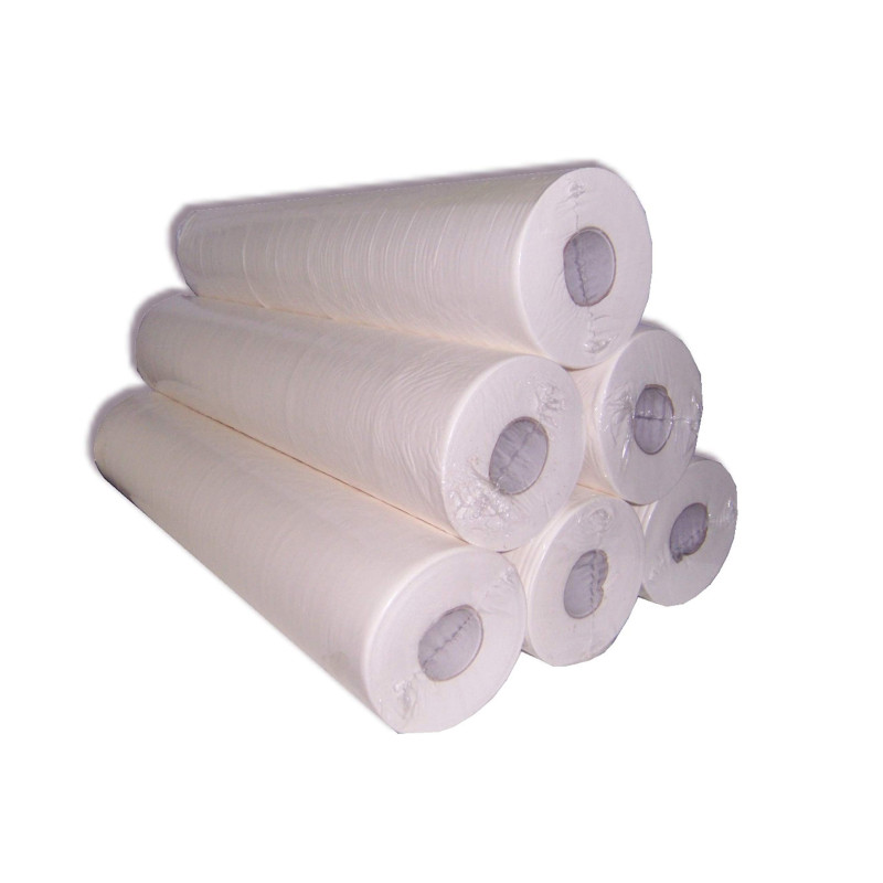 Storepil - 50 x 35 Drap d'examen gaufré, lot de 6 rouleaux
